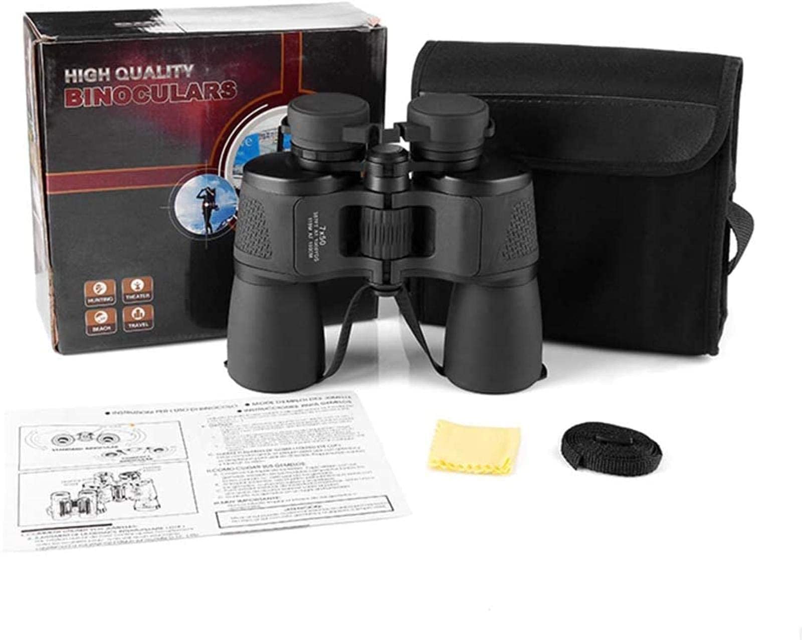 Бинокль ADITAM Telescopic 7 x 50 HD Low Light All Night Vision Водонепроницаемый, фото №4