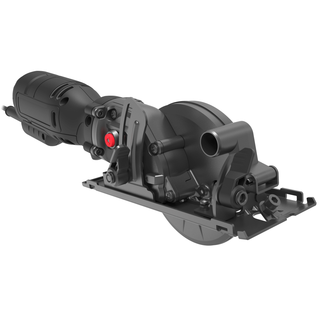 Циркулярна пила Kress KUV12P / 710W / Мережева / 3700 об/хв / 120 мм диск / Безщіткова / Чорна, фото №4