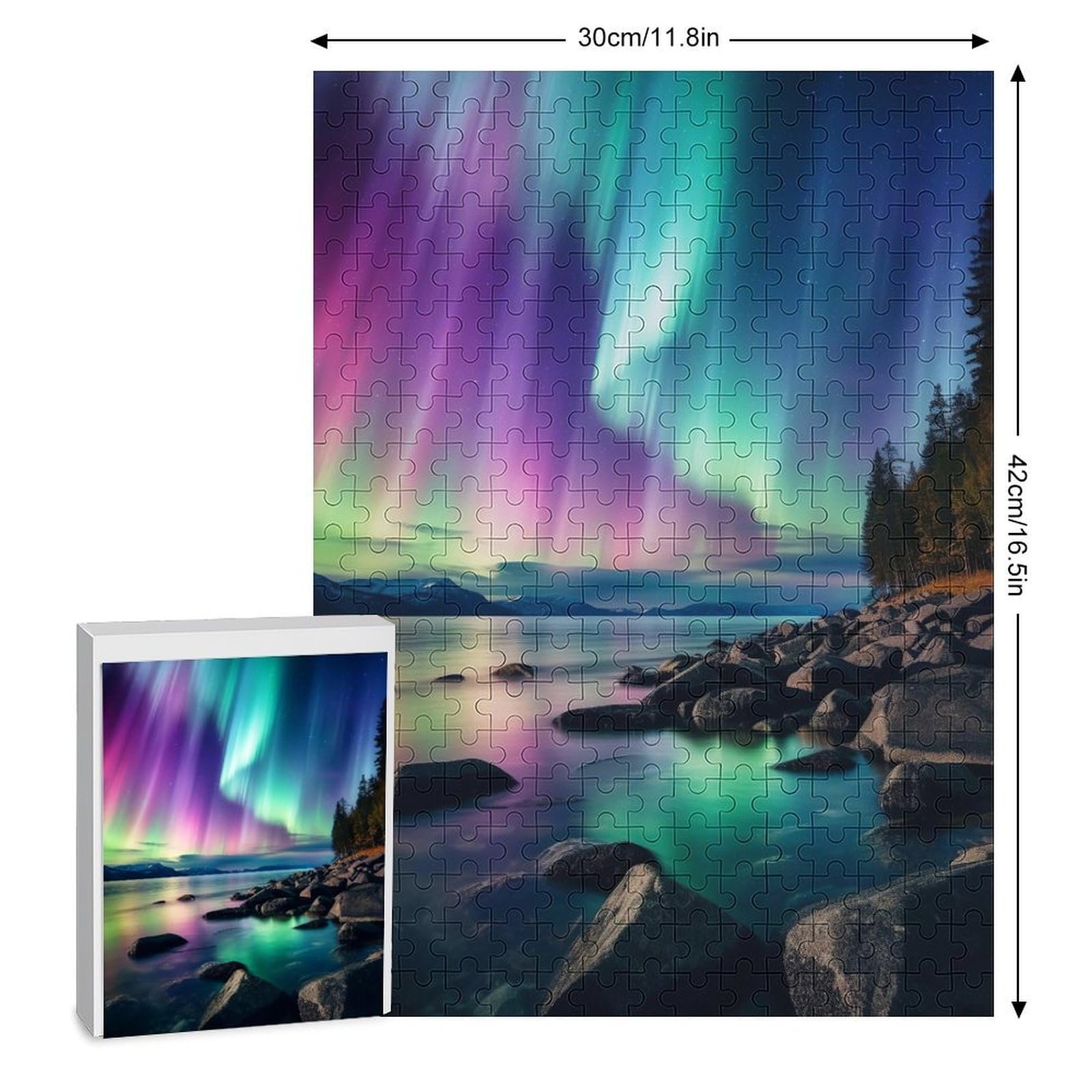 Пазл Polar Lights 300 елементів 42 x 30 см, фото №2 Пазл Polar Lights 300 елементів 42 x 30 см, фото №2