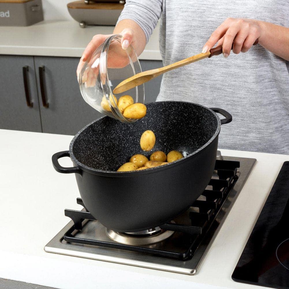 Гусятница NAVA Funtzio с гранитным покрытием 39,5 см 8 л, фото №6