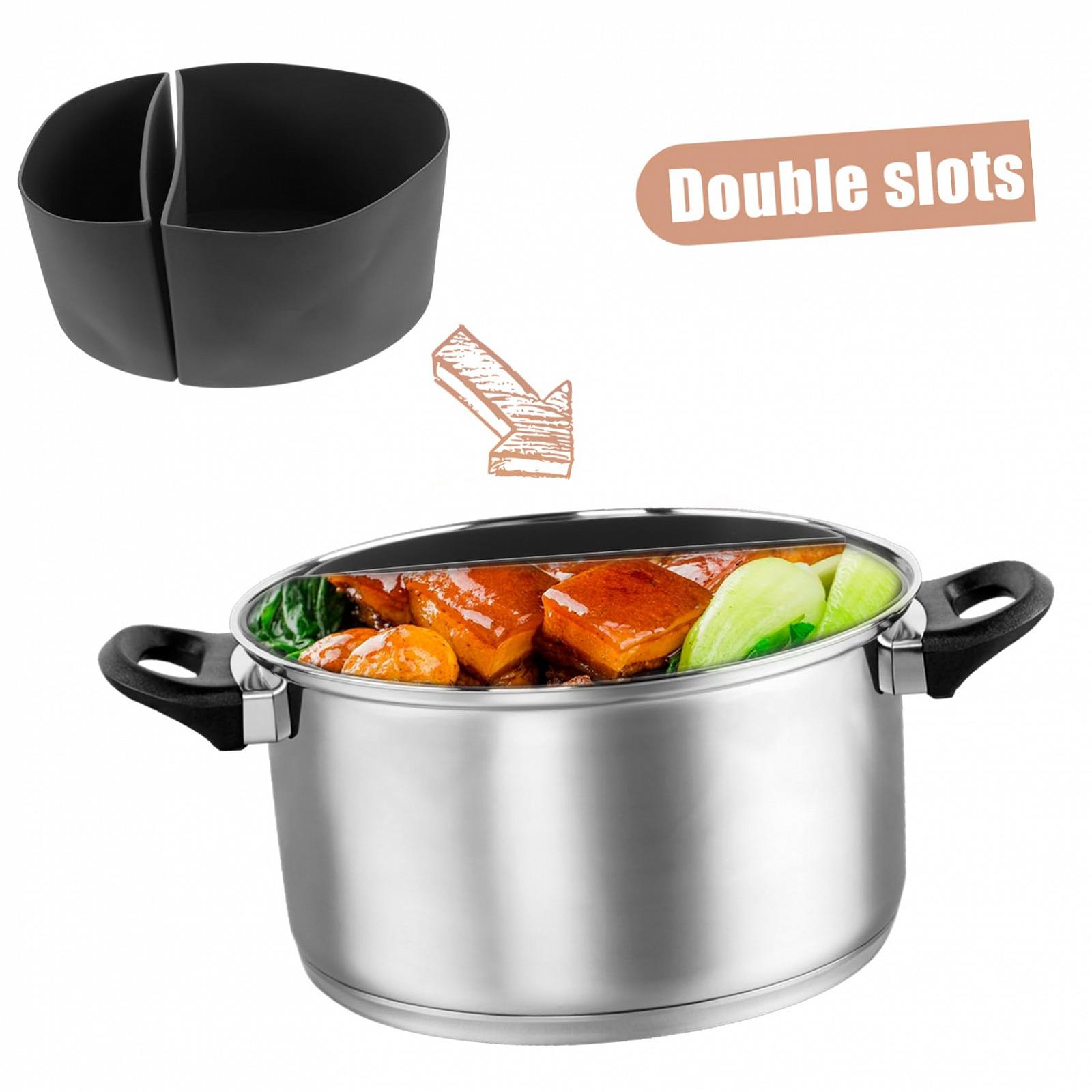 Лайнер LIFKOME Heat Resistant Вставка Готовочный горшок Liner из силикона, фото №3