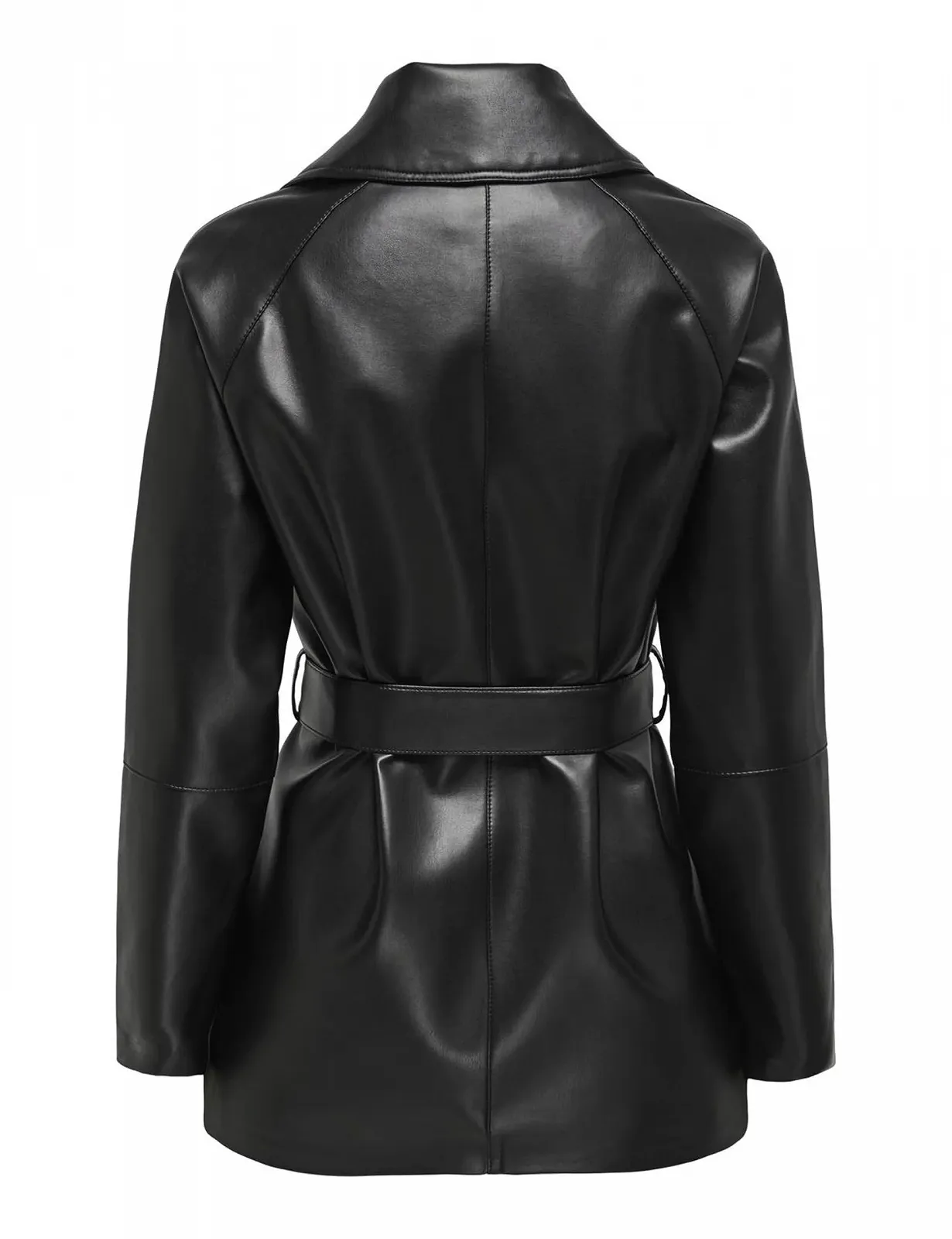 Тренч ONLY Onlsofia Faux Leath Short Trench Cc OTW Короткий, фото №2