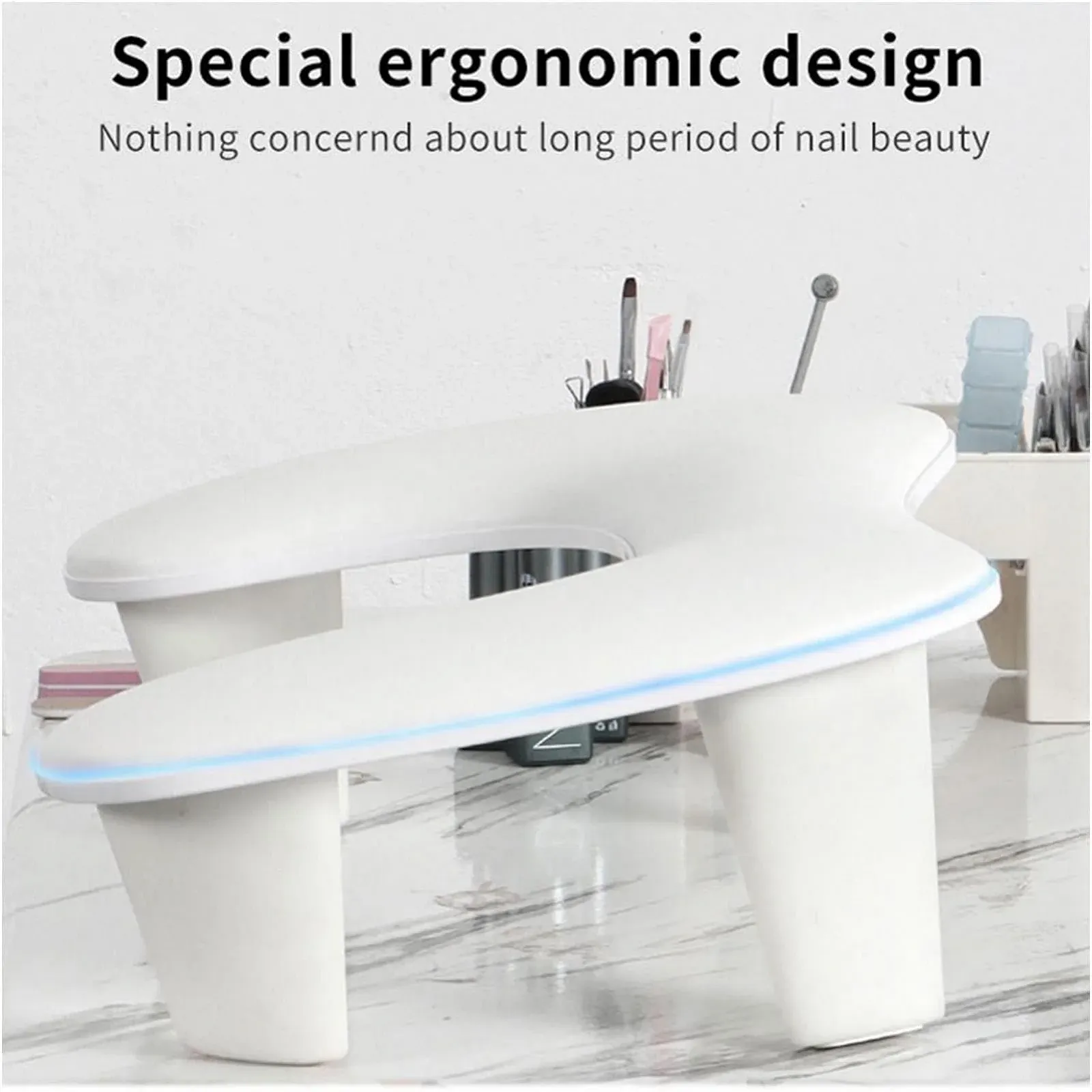 Підставка для рук Principia з подушкою для манікюру, знімна, фото №2