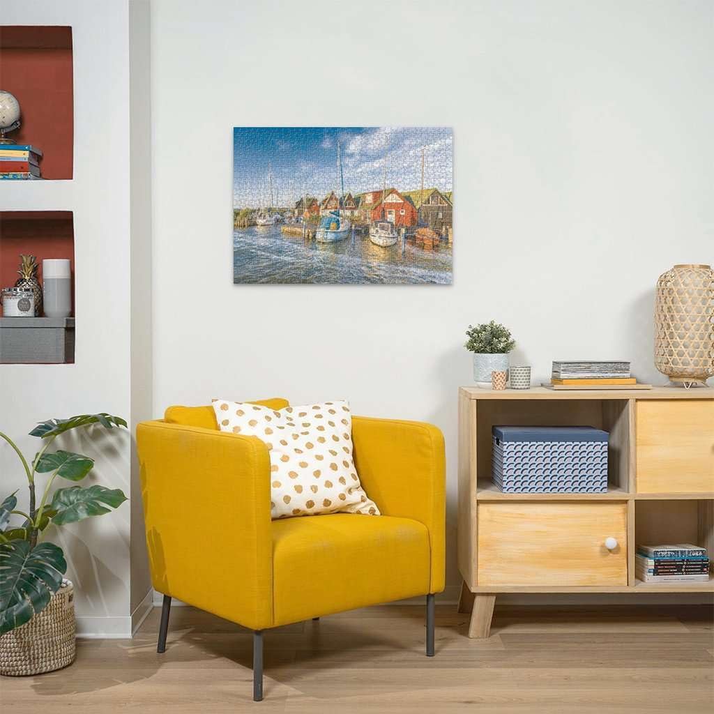 Пазл Ravensburger Romantic Harbour World by Ahrenshoop 12000584 1000 елементів, фото №4