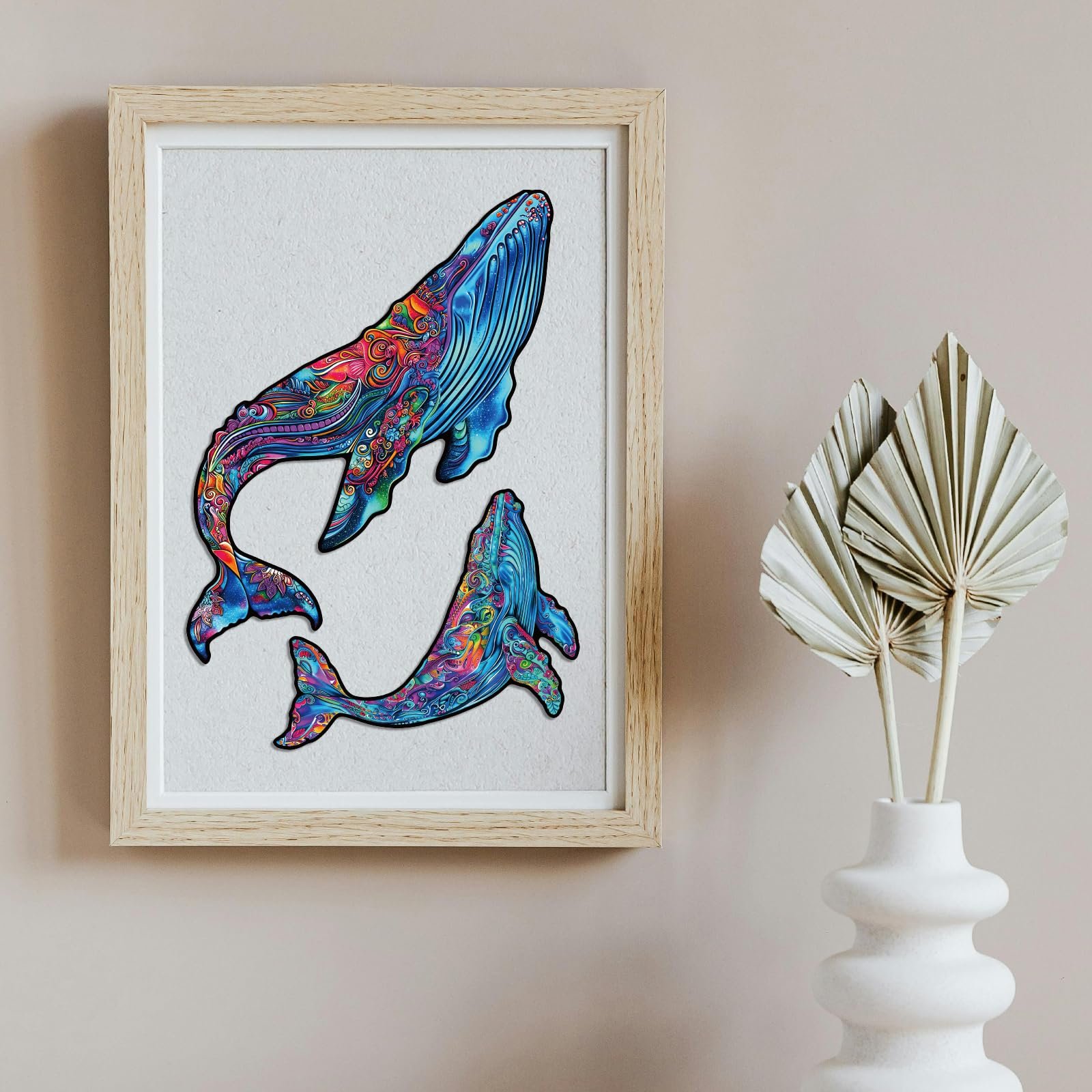 Деревянный пазл GLOBLELAND Whale 200 деталей 15.5 x 10.9 дюймов, фото №5 Деревянный пазл GLOBLELAND Whale 200 деталей 15.5 x 10.9 дюймов, фото №5