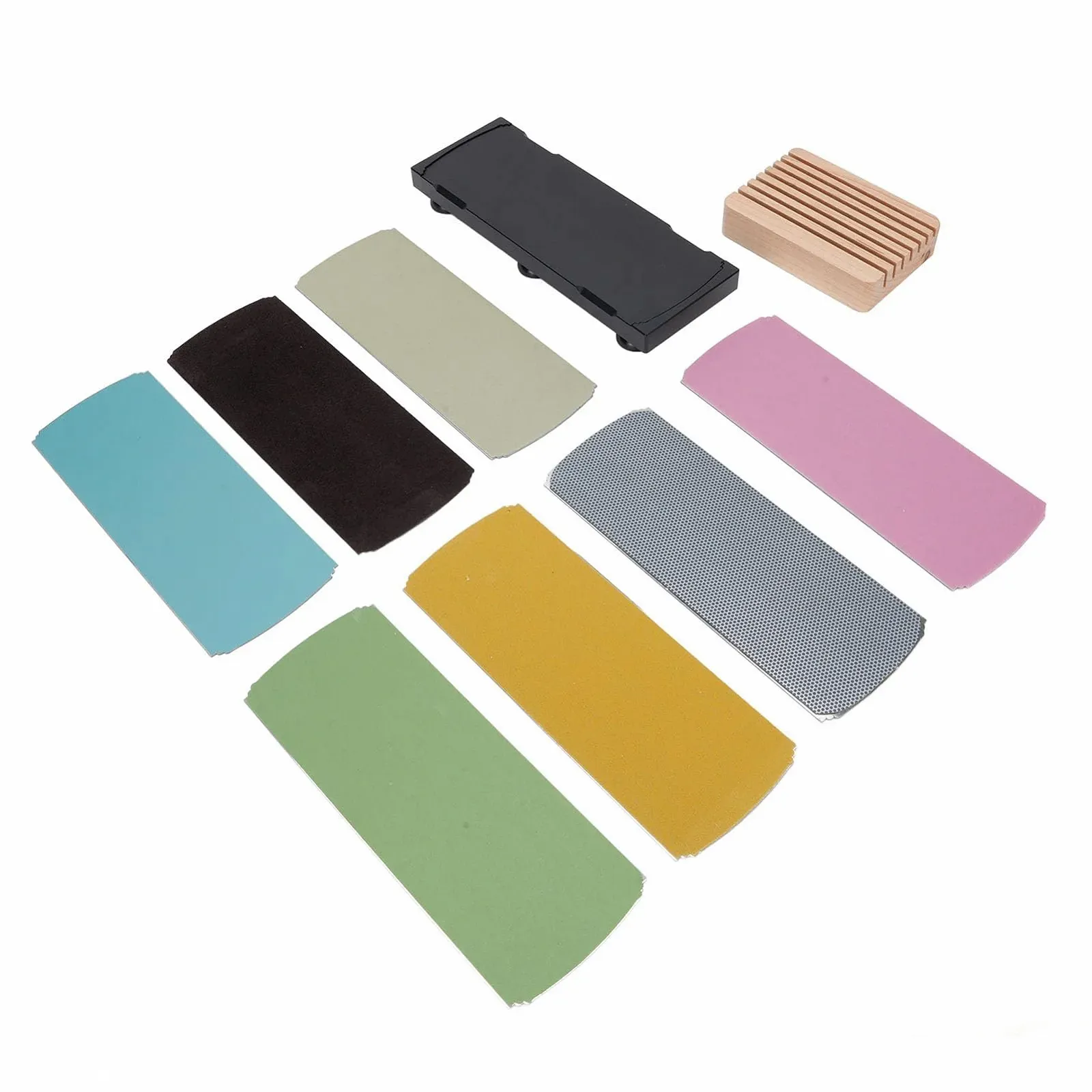 Набор для заточки Fabater Quick Sharpening Kit с тремя типами зернистости и кожаной правкой, фото №6