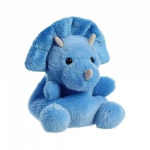 Мягкая игрушка Aurora Palm Pals Tank Triceratops 33616 13 см Синяя - Фото 1