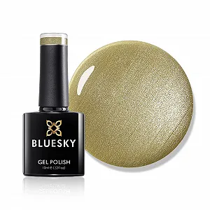 Гель-лак Bluesky Friday Feeling Ss2121 10 мл, бронзово-коричневый, золотой перламутровый шиммер, металлик - Фото 1