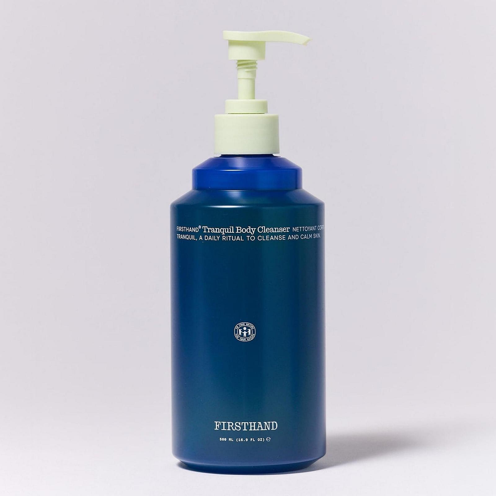 Гель для душу Firsthand Tranquil лаванда та ветивер натуральний зволожувальний 500 мл, фото №5