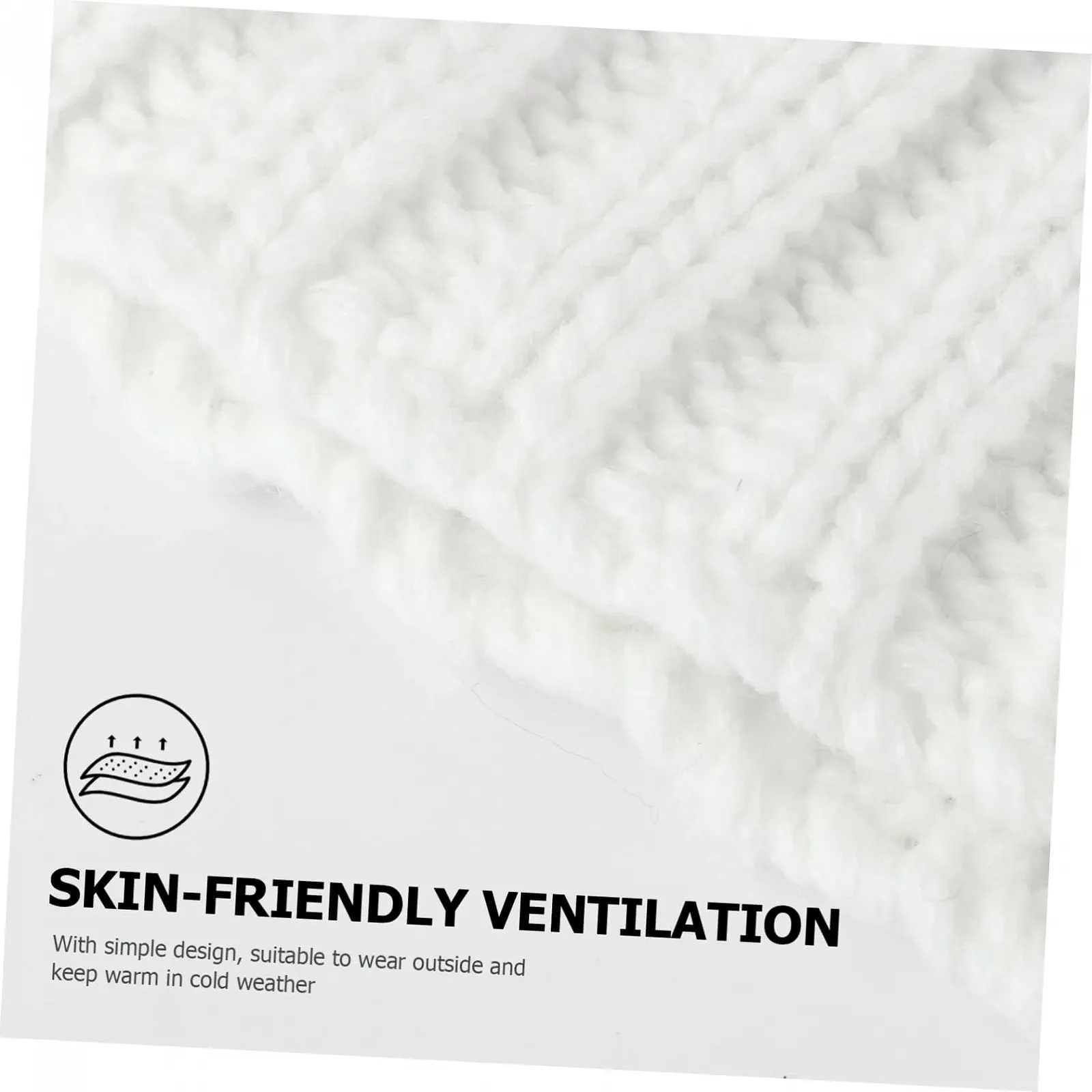 Шапка OATIPHO Вязаная из акрилового волокна для девочек, фото №5 Шапка OATIPHO Вязаная из акрилового волокна для девочек, фото №5