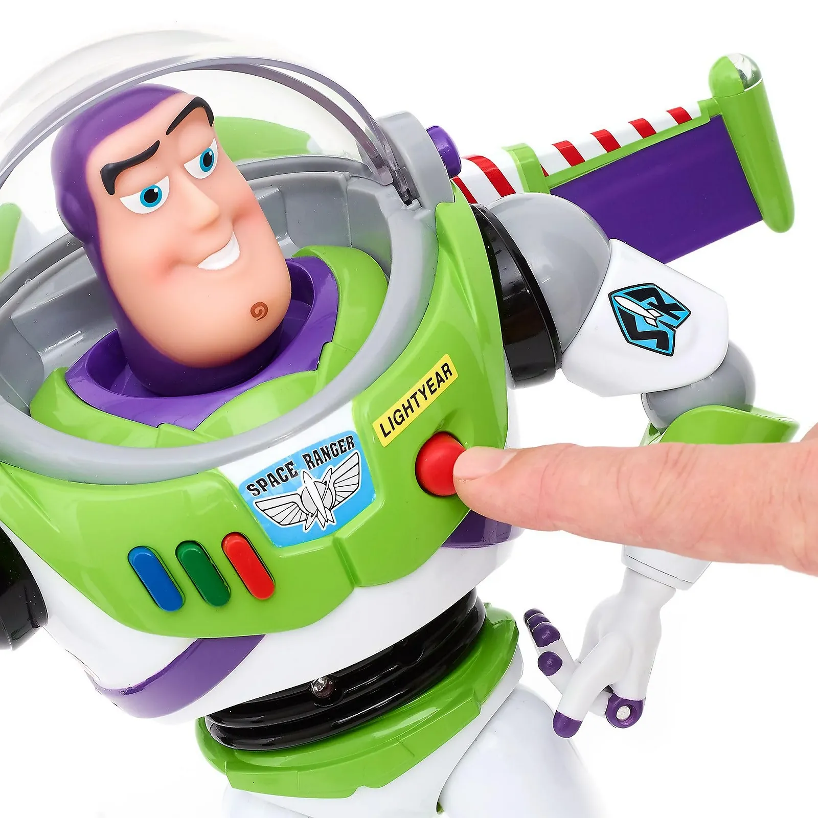 Интерактивная фигурка Disney Store Toy Story Buzz Lightyear Space Ranger 36 см / 14 дюймов, фото №5