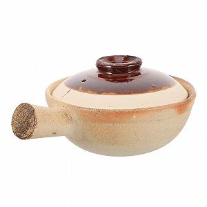 Керамическая кастрюля с ручкой термостойкая традиционная антипригарное покрытие легко моющаяся - Фото 1