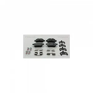 Комплект гальмівних колодок, дискове гальмо TRISCAN 8110 24047 для OPEL VAUXHALL задня вісь - Фото 1