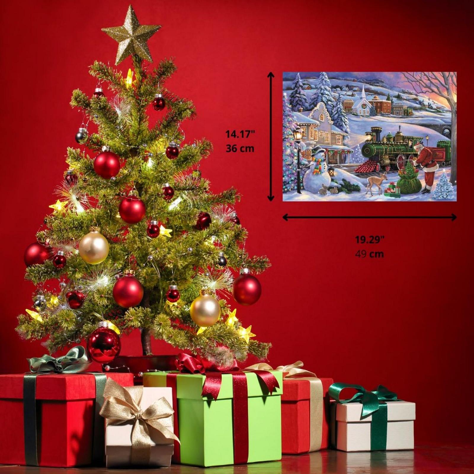 Пазл Clementoni Christmas Train 35566 500 деталей Multicolor, фото №4