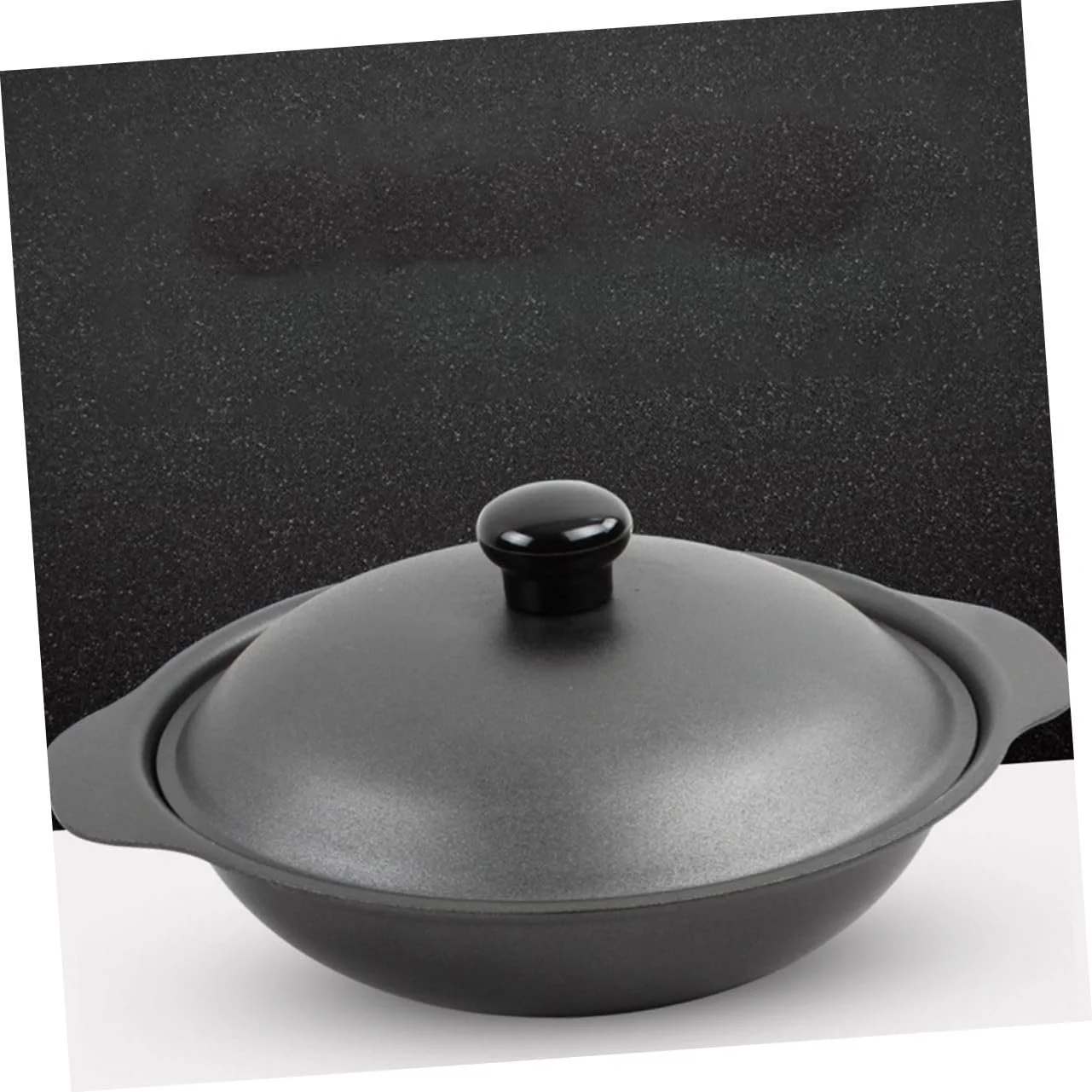 Каструля VILLCASE чавунна з кришкою антипригарна для тушкування, фото №4 Каструля VILLCASE чавунна з кришкою антипригарна для тушкування, фото №4