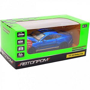Машинка игровая автопром Ford Sheldy GT350 14 свет звук синий 68441 synthetic.ua - Фото 1