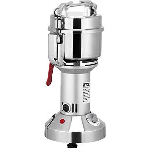 Универсальная электрическая мельница VEVOR XZ-2A0/ 1050W / 150 г / Нержавеющая сталь / Для сухих ингредиентов / Серебряная цена на synthetic.ua - Фото 1 Универсальная электрическая мельница VEVOR XZ-2A0/ 1050W / 150 г / Нержавеющая сталь / Для сухих ингредиентов / Серебряная synthetic.ua - Фото 1