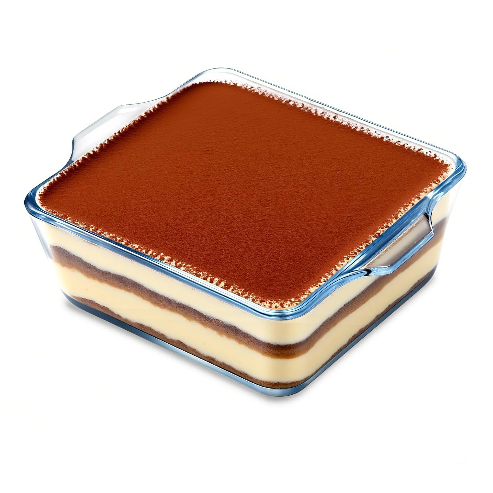 Форма для запекания IIRC 21,3 x 15 x 5 см 1 л стеклянная прозрачная, фото №1