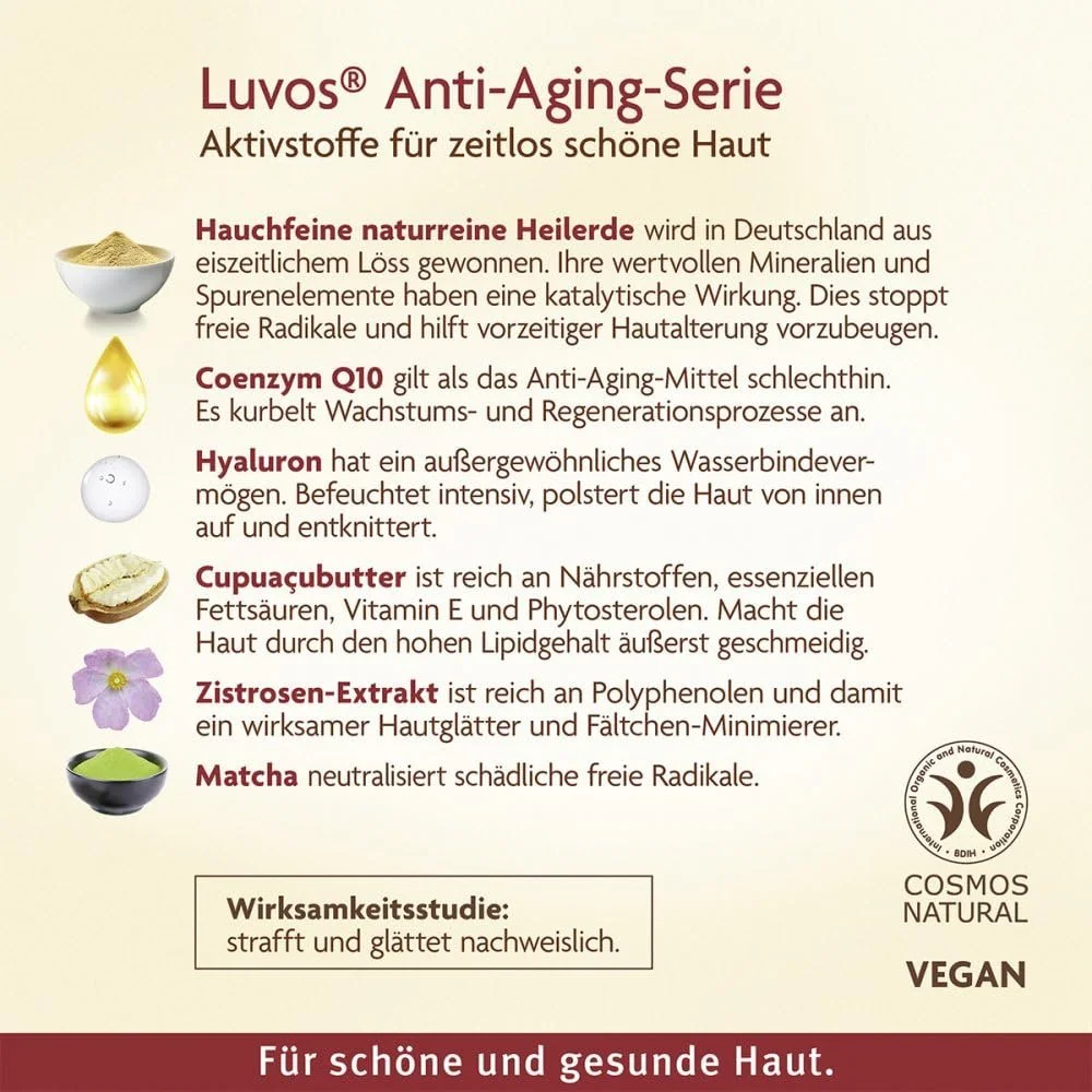 Антивіковий денний крем Luvos Healing Clay 50 мл, фото №6 Антивіковий денний крем Luvos Healing Clay 50 мл, фото №6