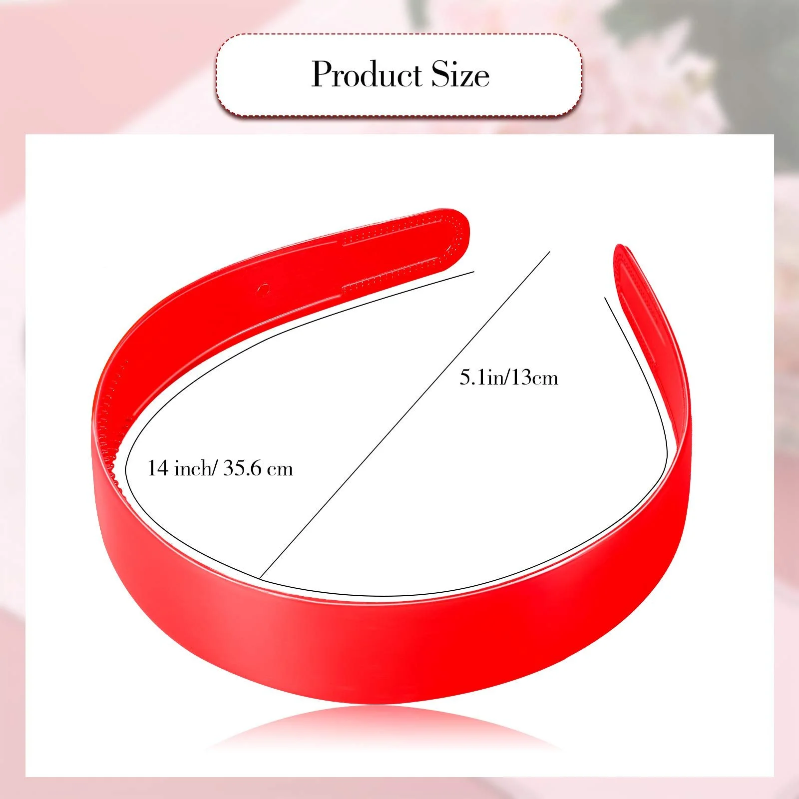 Обруч Пластиковий 2.5 см з Зубцями, фото №2