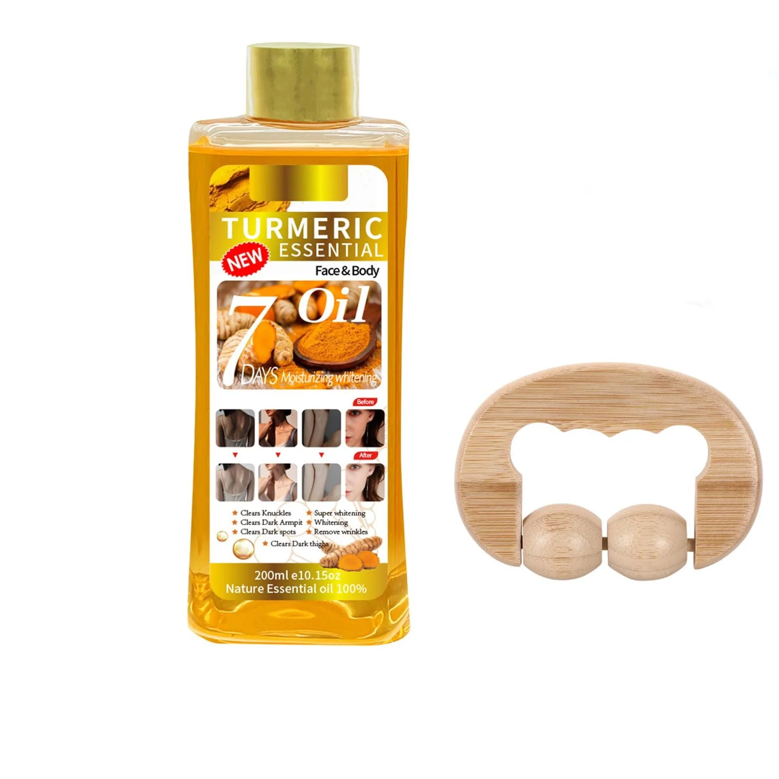 Олія для тіла 21 Glow Straff Magic Body Oil Lifting, 200 мл, фото №1