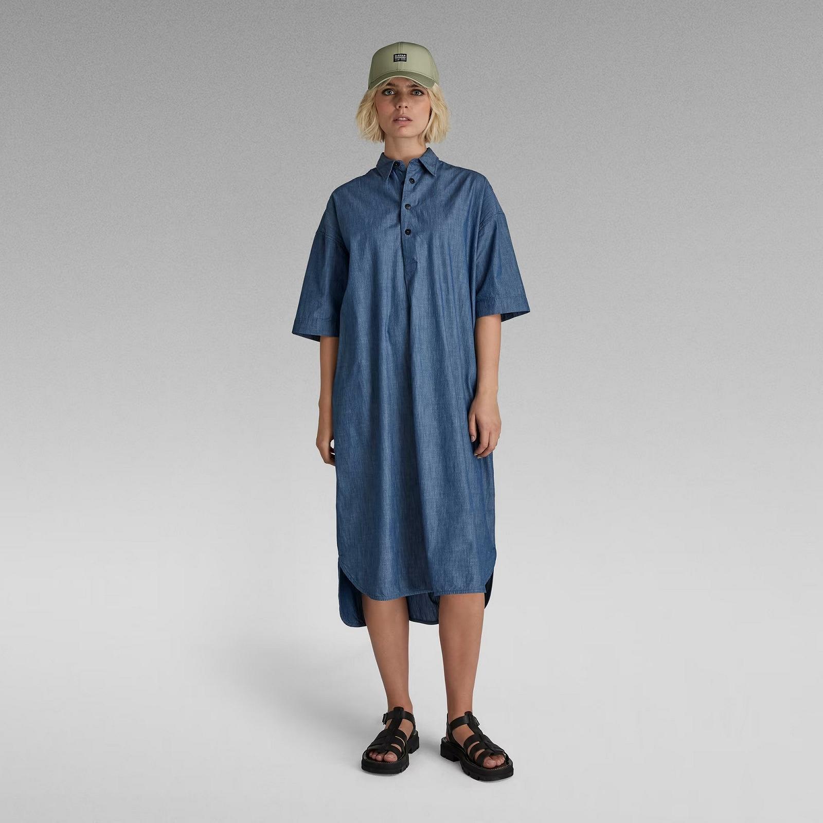 Жіноча сукня G-Star RAW Long Shirt Dress - S, фото №5