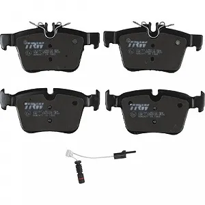 Комплект гальмівних колодок, дискове гальмо TRW COTEC GDB2071 для MERCEDES-BENZ, задня вісь synthetic.ua - Фото 1