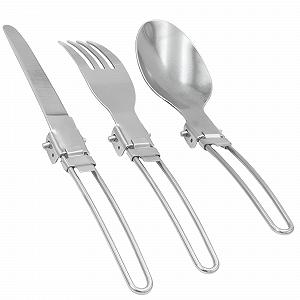 Набір German Army Outdoor Emergency Military Army Cutlery synthetic.ua - Фото 1
