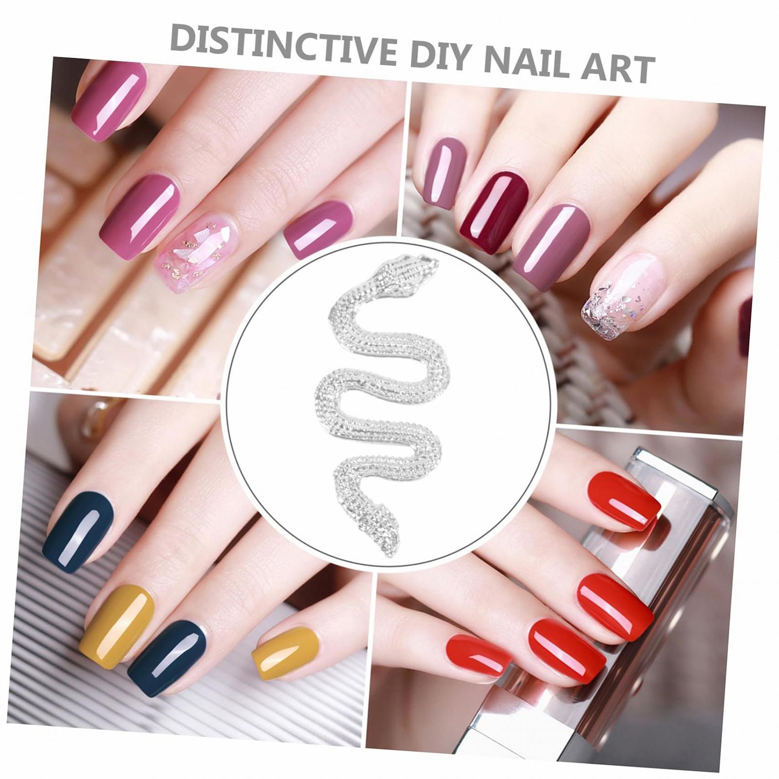 Прикраса для нігтів FRCOLOR Змія, 60 шт., фото №9 Прикраса для нігтів FRCOLOR Змія, 60 шт., фото №9