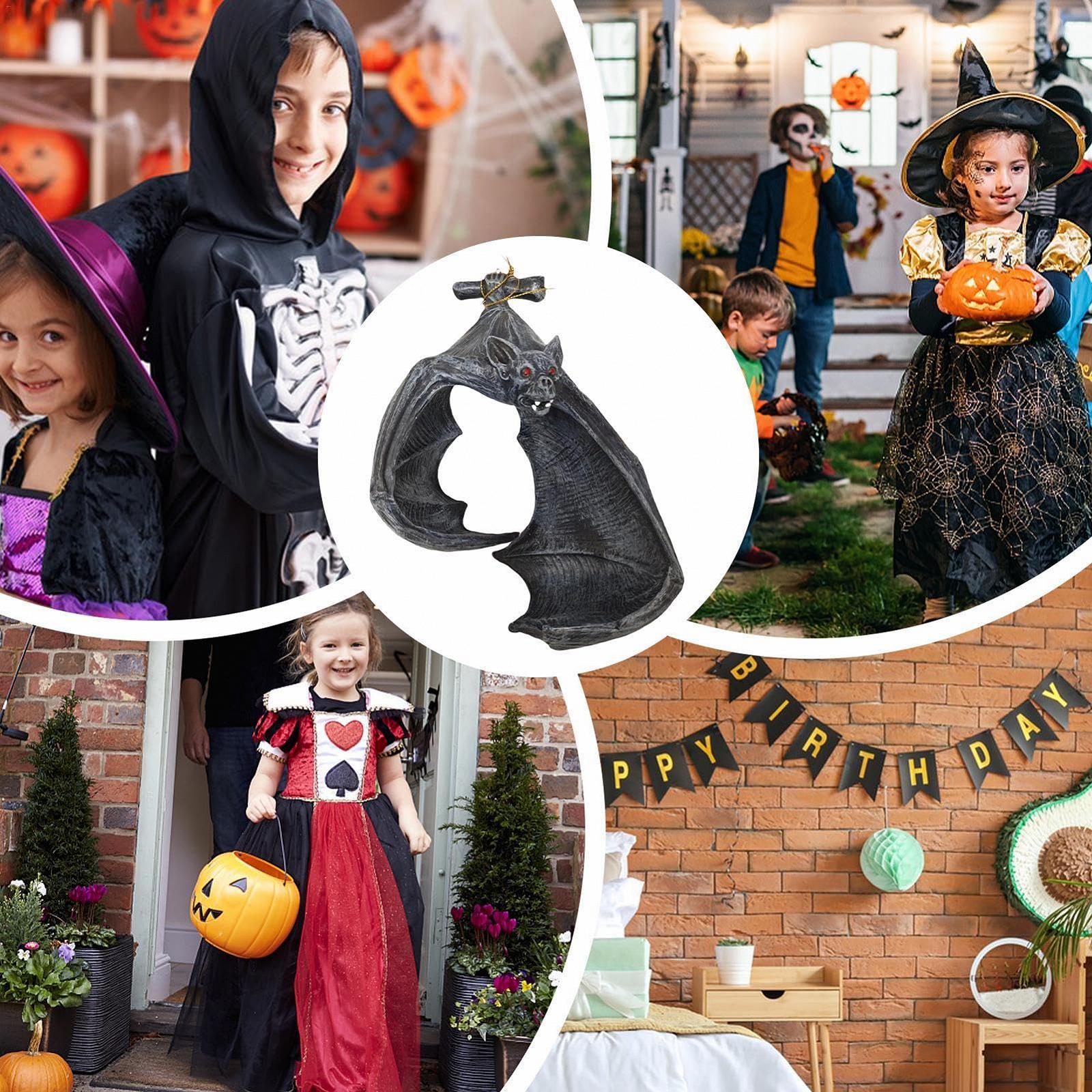 Тримач свічок Gothic Bat Halloween Black, фото №4 Тримач свічок Gothic Bat Halloween Black, фото №4