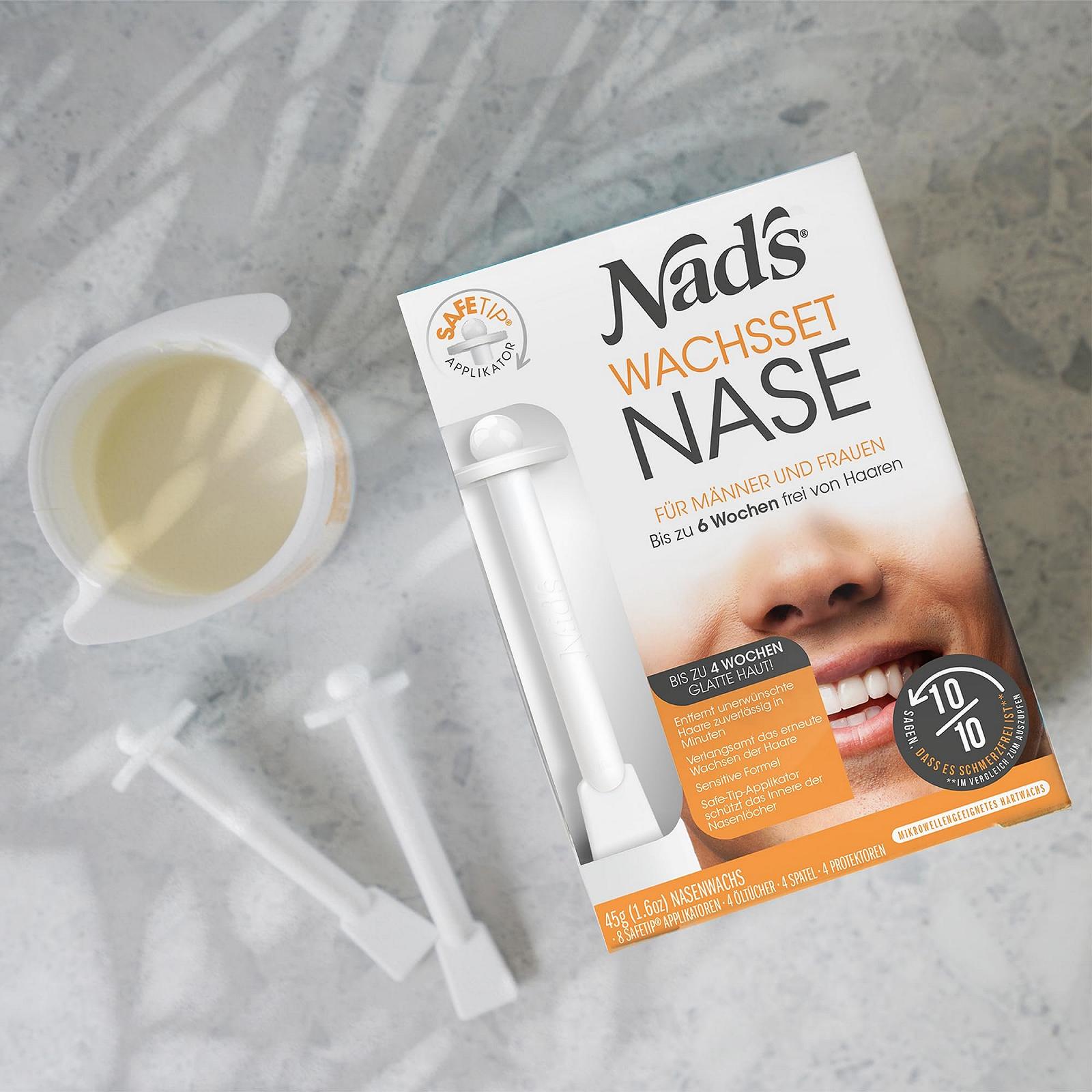 Набор для депиляции воском Nad's Nose Hair Wax для носа, фото №5