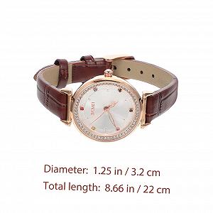 Женские наручные часы PartyKindom с цветными драгоценными камнями, регулируемые, легкие для девочек synthetic.ua - Фото 1