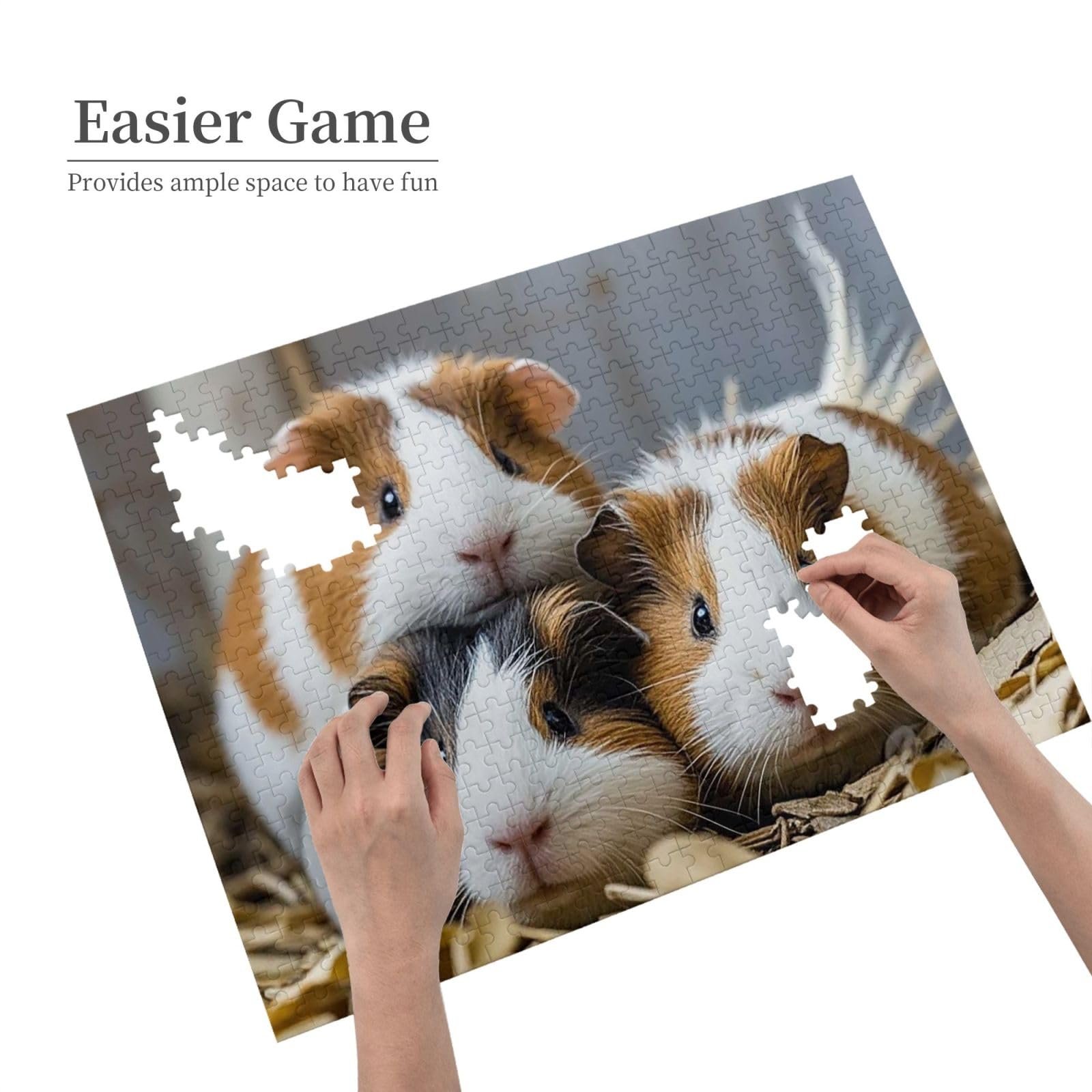 Пазл Guinea Pig 500 элементов 52 x 38 см с сумкой для хранения, фото №6