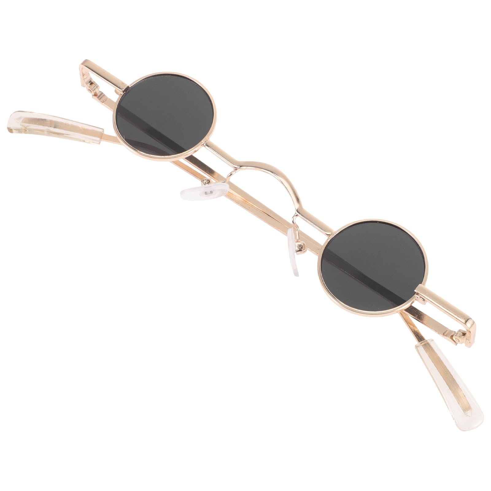 Круглі сонцезахисні окуляри SOIMISS, чорні, фото №3