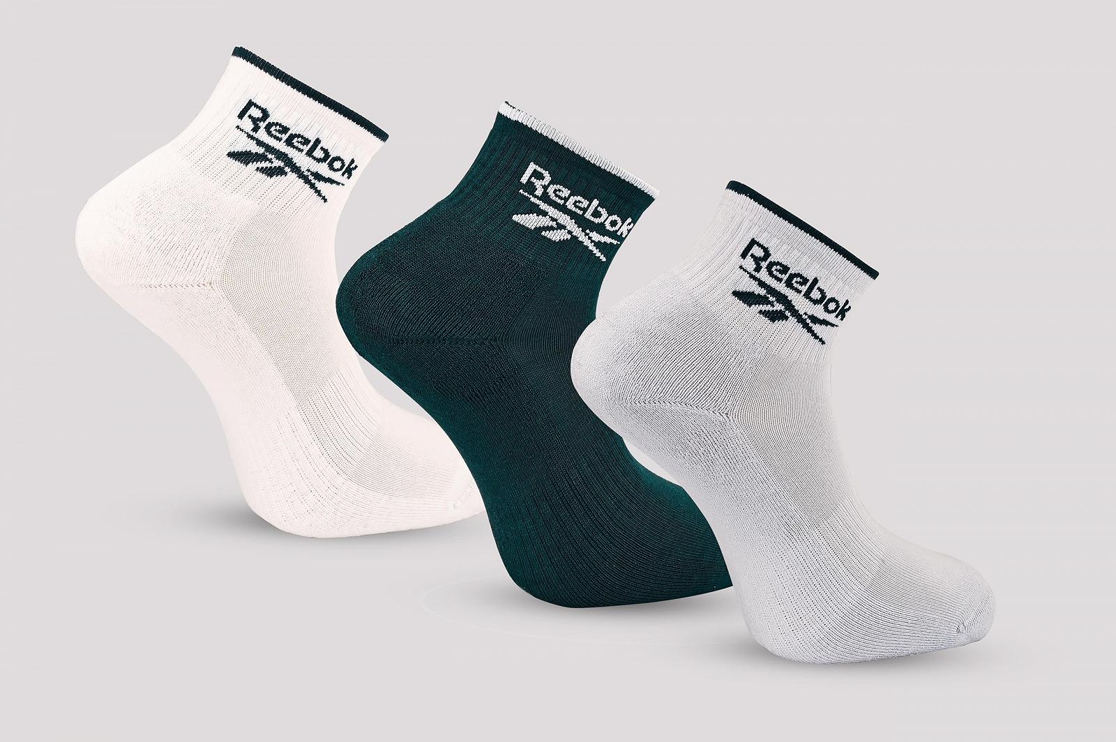 Носки Unisex Reebok Collegiate R0362-12, 43-45 (3 пары), фото №5