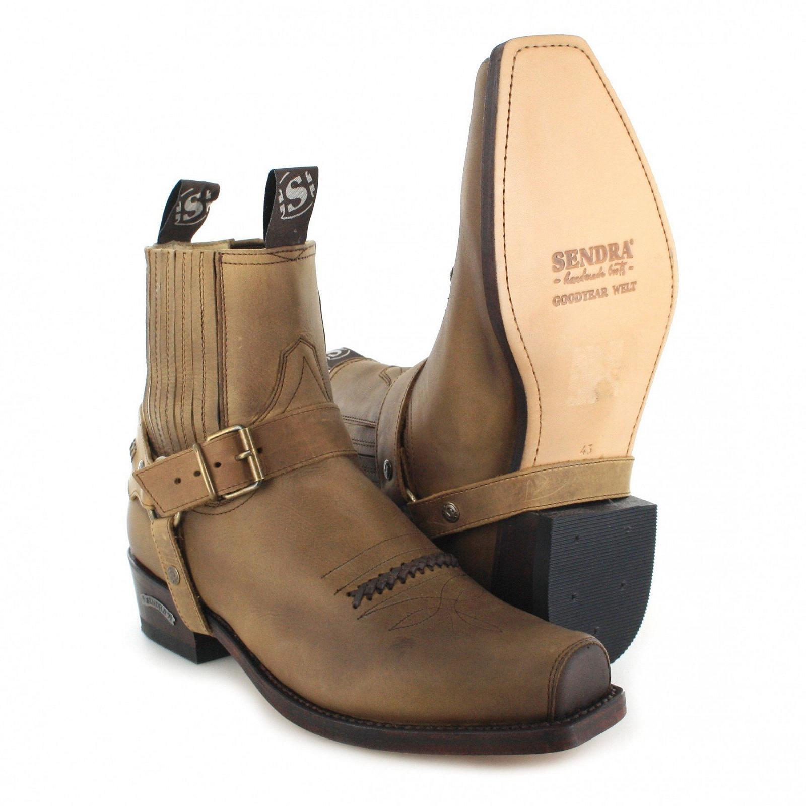 Черевики Biker Unisex Sendra Boots 6445 Шкіряні Напівчеревики, фото №7