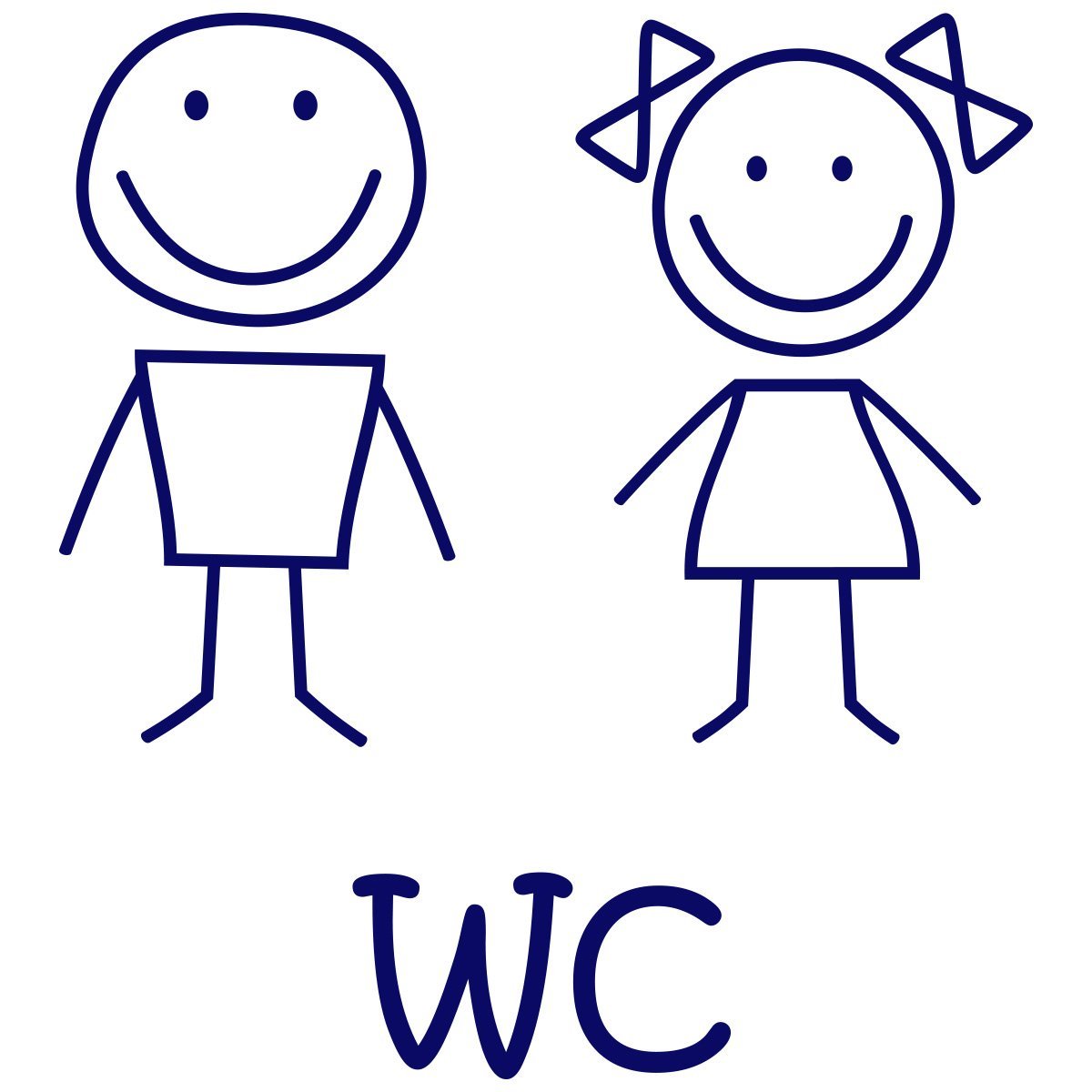 Наклейка на двері Wandkings Woman & Man Smiley Faces 11 x 12 см 33 кольори 5 розмірів, фото №3 Наклейка на двері Wandkings Woman & Man Smiley Faces 11 x 12 см 33 кольори 5 розмірів, фото №3