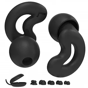 Беруші для сну шумопоглинаючі NRR49dB Ультра м'які, багаторазові силіконові - Фото 1