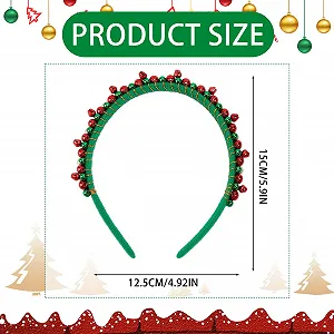 Обруч для волос NICENEEDED Рождественская коллекция с колокольчиками synthetic.ua - Фото 1