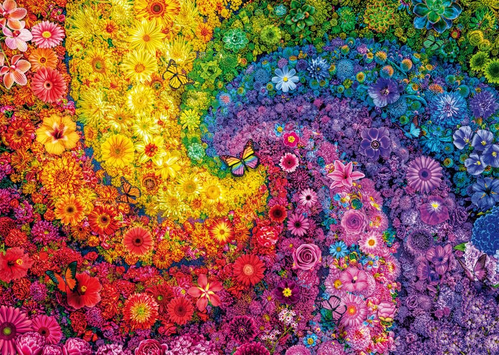 Пазл Schmidt Spiele Colourful Flower Swirl 2000 элементов, фото №1 Пазл Schmidt Spiele Colourful Flower Swirl 2000 элементов, фото №1
