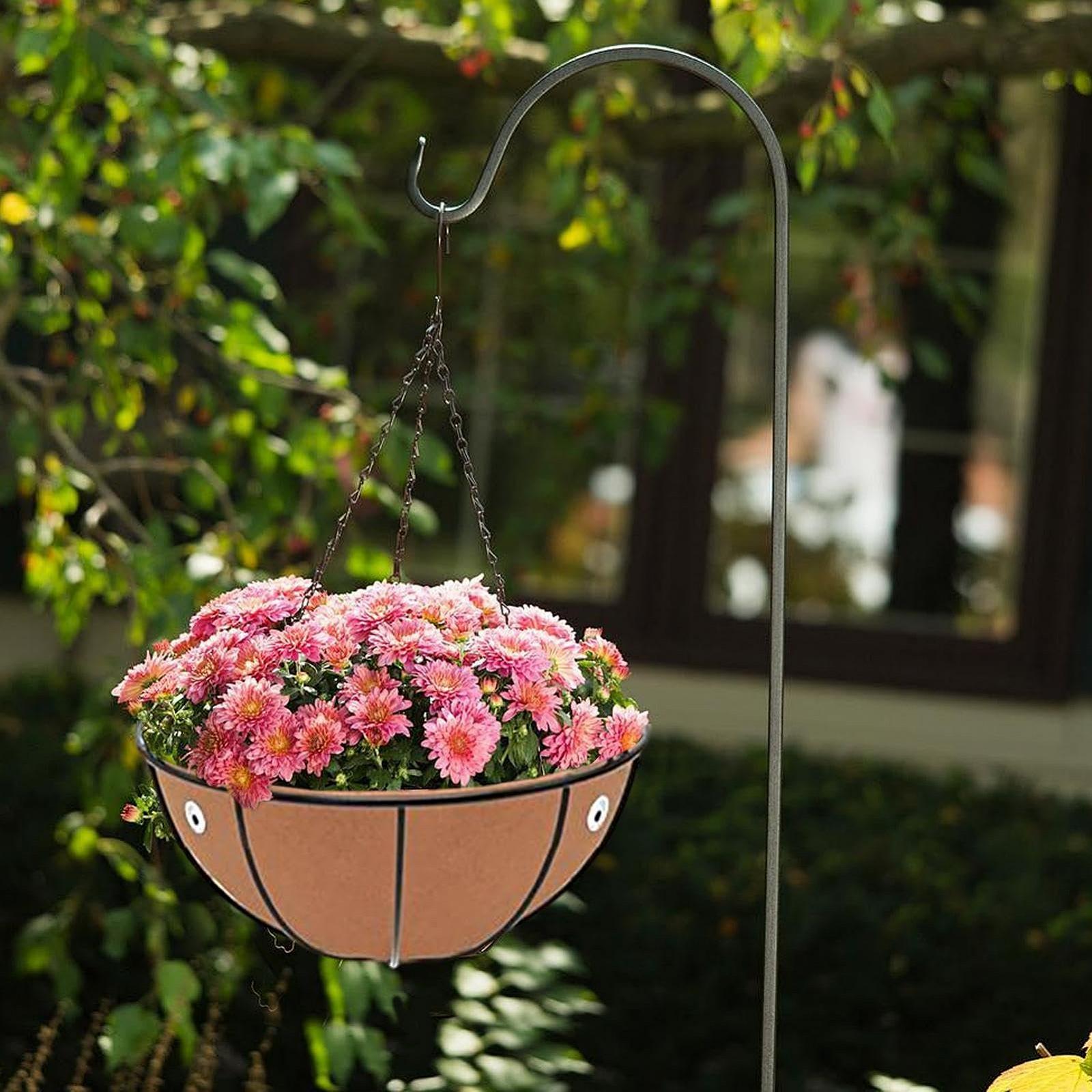 Вкладиші для підвісних кошиків 3 штуки Круглі Повстяні багаторазові Товсті, фото №7