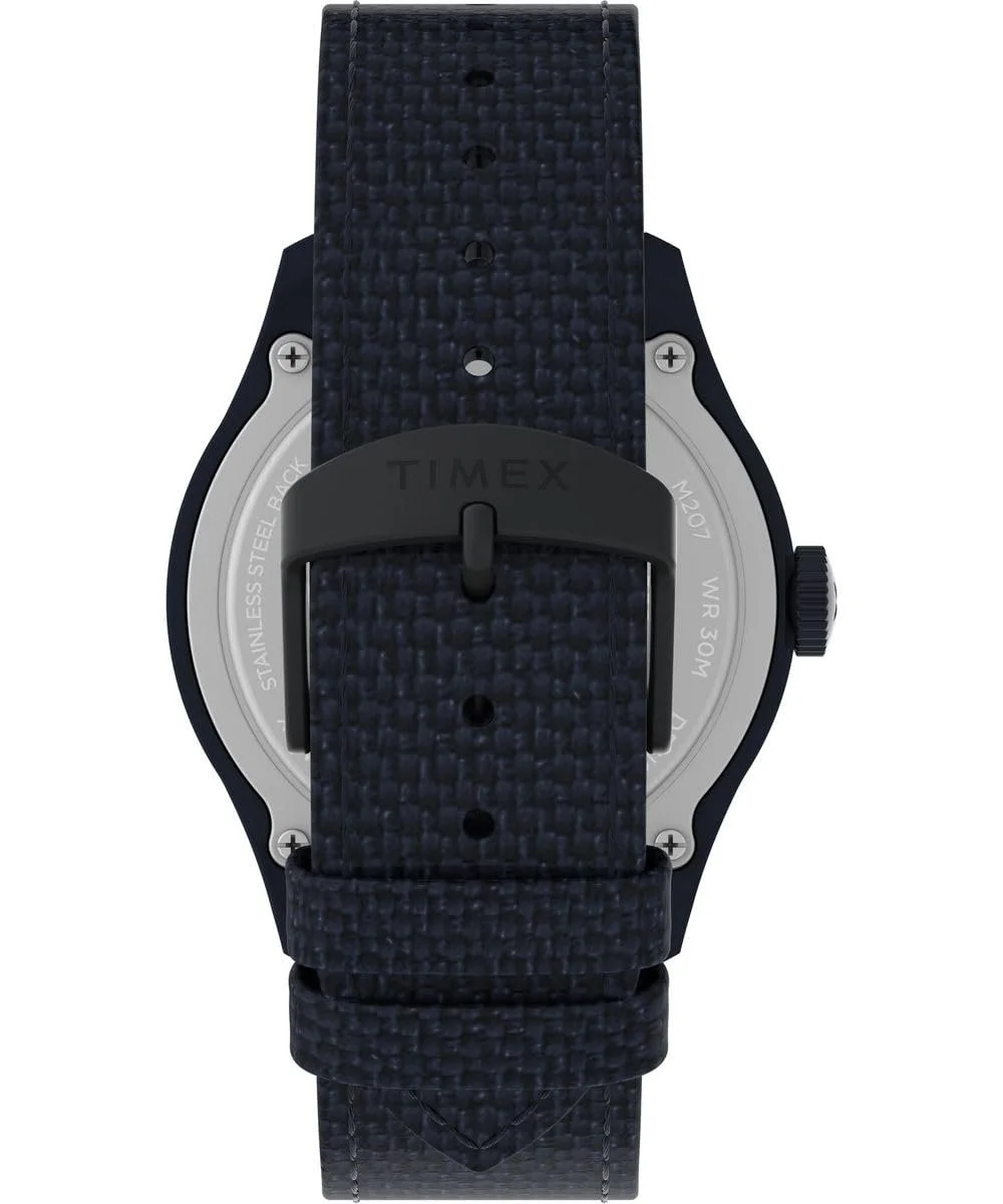 Мужские Аналоговые Часы Timex Expedition North Traprock, синий, Minimalist, фото №5 Мужские Аналоговые Часы Timex Expedition North Traprock, синий, Minimalist, фото №5