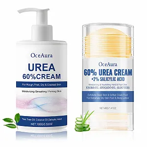 Крем для ног Urea Cream 60% увлажняющий и восстанавливающий 100 г + 40 г стик - Фото 1