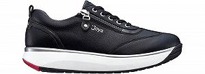 Кроссовки JOYA Laura Черный Женские Кожаные на шнуровке - Фото 1