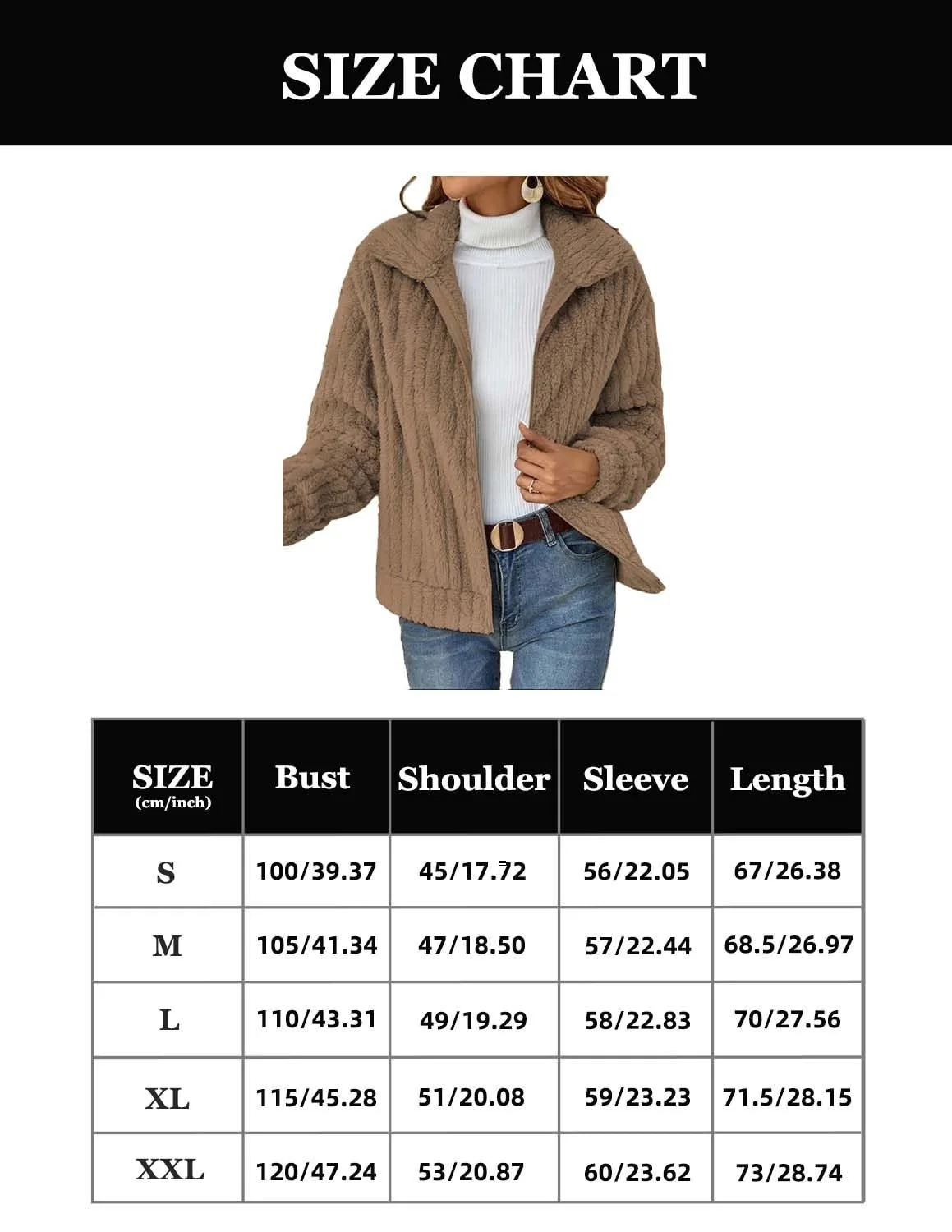 Жіноча куртка HUXRAKV Осінь-Зима Тепла, фото №5