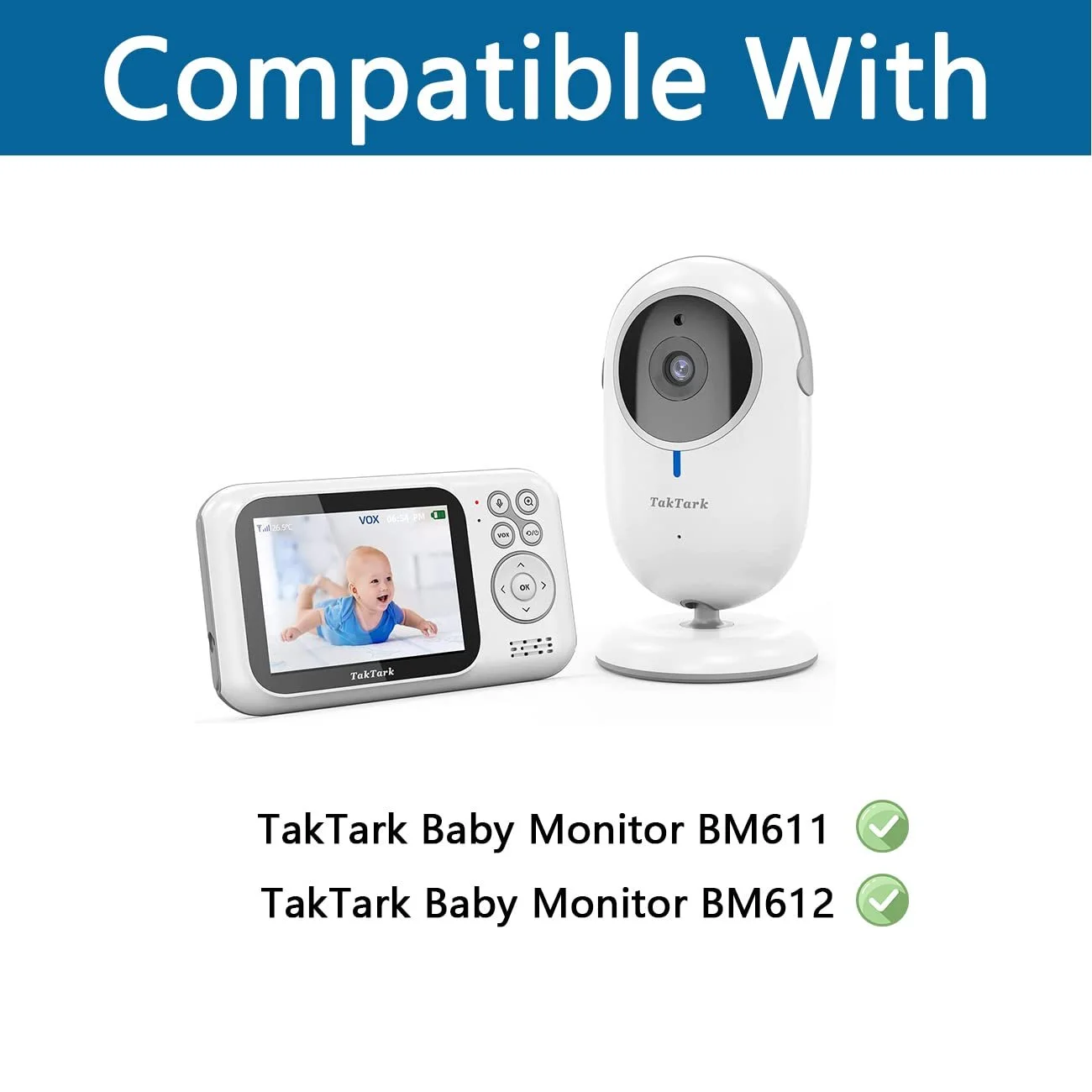 Тримач для відеоняні HOLACA Baby Monitor BM611/BM612 Затискач, фото №2 Тримач для відеоняні HOLACA Baby Monitor BM611/BM612 Затискач, фото №2