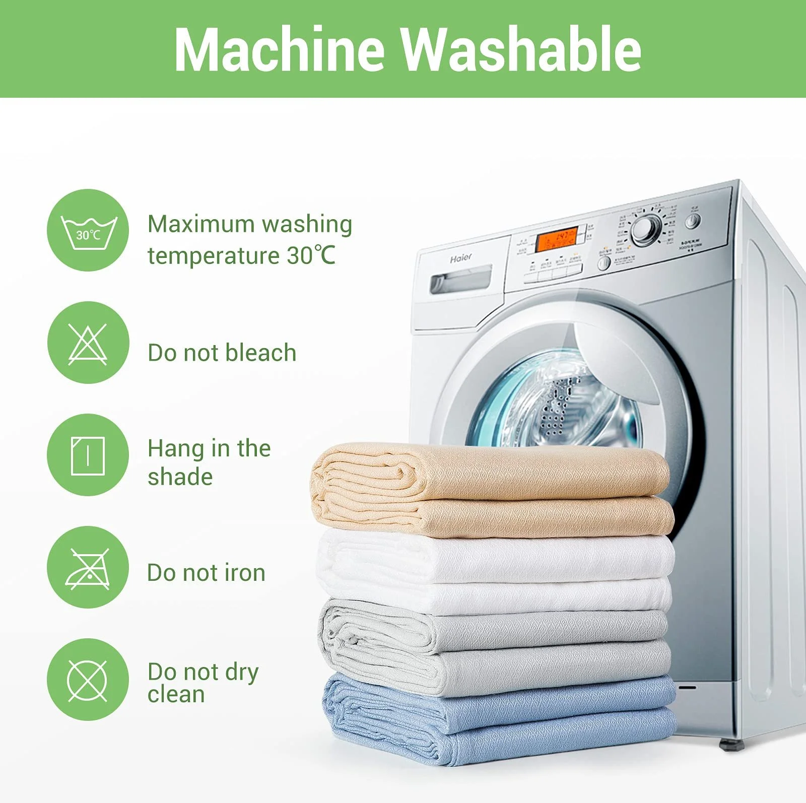 Покривало Luxear Охолоджуюча з бамбукового волокна 150x200 см Сірий, фото №4