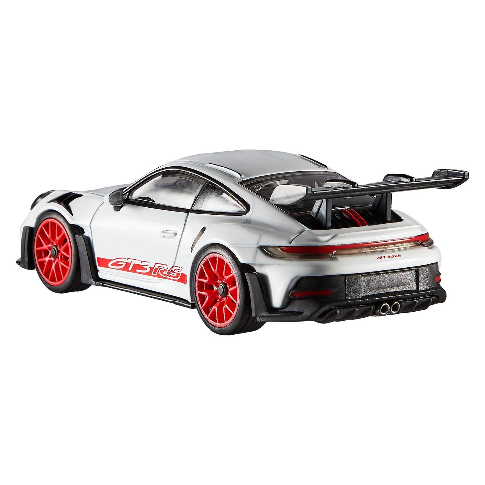 Машинка Hot Wheels Premium Porsche 911 GT3 RS 1:43 масштаб, фото №4