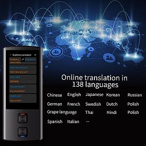 Пристрій для перекладу голосу VBESTLIFE, онлайн переклад 138 мовами, офлайн та фото переклад synthetic.ua - Фото 1