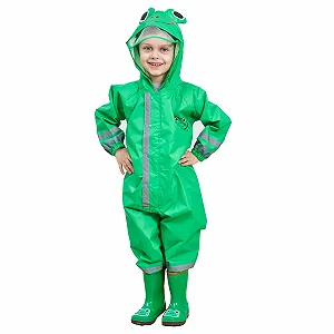 Дитячий дощовик JinBei, комплект: куртка з капюшоном, штани synthetic.ua - Фото 1